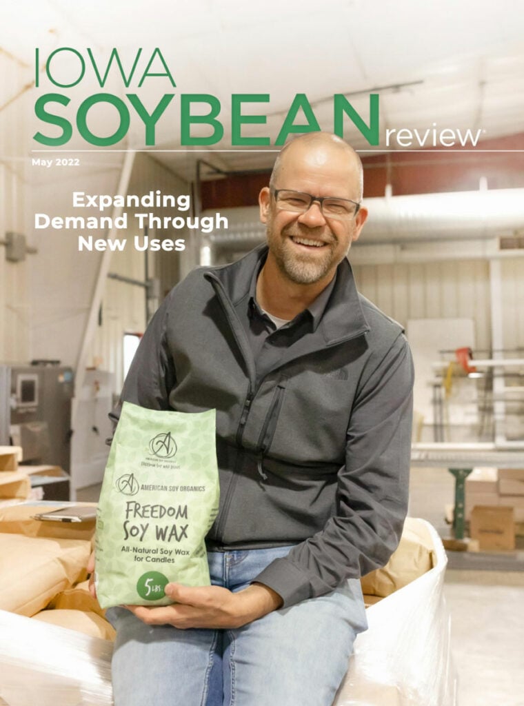 American Soy Organics Featured in Iowa Soybean Review